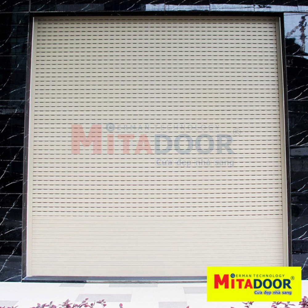 Cửa cuốn nhôm Mitadoor khe thoáng LT512